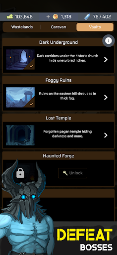 Lost Vault: Idle Retro RPG APK MOD screenshots 5