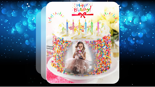 Photo On Birthday Cake