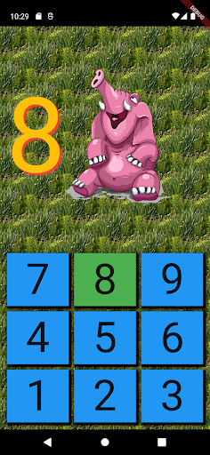 Android application Learn Numbers screenshort