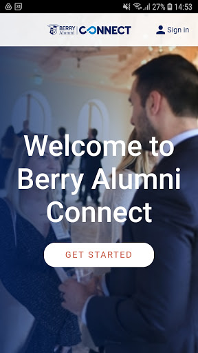 Android application Berry Alumni screenshort