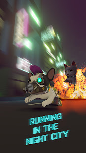 CyberDogs - Cyberpunk Runner 0.8.2 APK screenshots 1