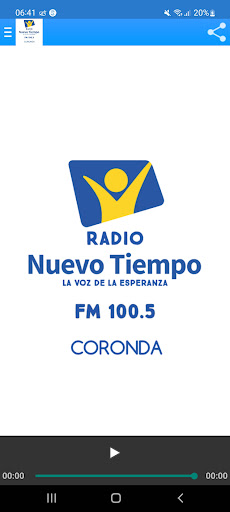 Radio Nuevo Tiempo Coronda Screen 2