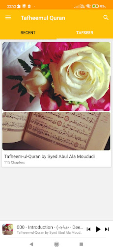 Syed Abul - Tafheemul Quran Screen 2