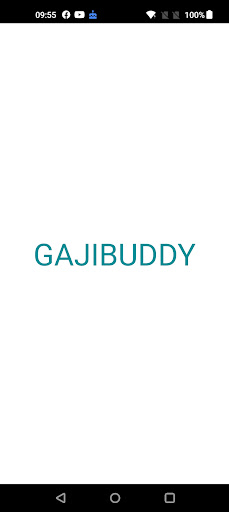 Android application Gajibuddy screenshort