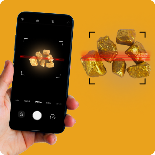 Gold Detector App with Sound logo