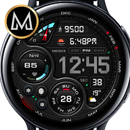 MD304 Digital watch face