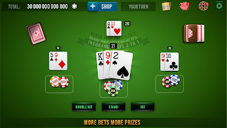 Game screenshot BLACKJACK 21 - 21 Card Game hack