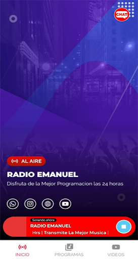 Android application RADIO EMANUEL LA PINTANA screenshort