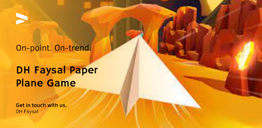 DH Faysal Paper Plane Game