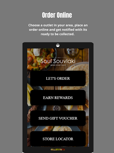 Android application Soul Souvlaki screenshort