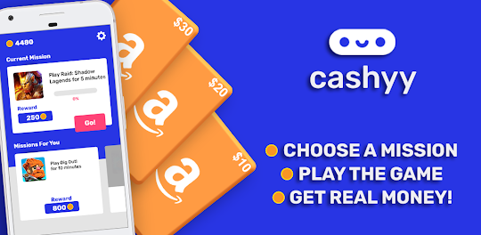 Cashyy - Play and win money