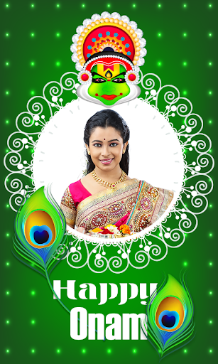 Onam Photo Frames Wishes