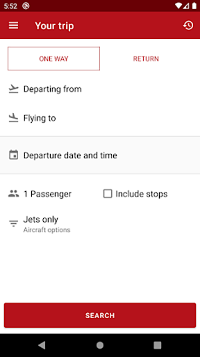 Exquisite Air Charter Screen 3