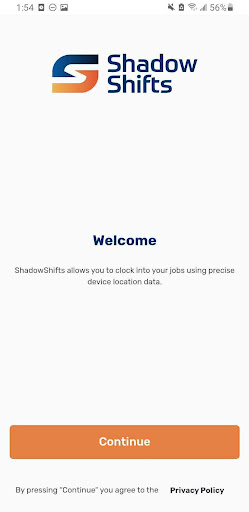 Android application ShadowShifts screenshort