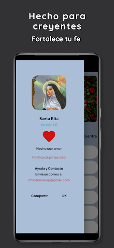 Oraciones a Santa Rita Screen 3