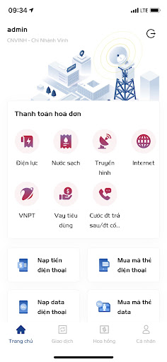 Android application Mpro MobiFone screenshort