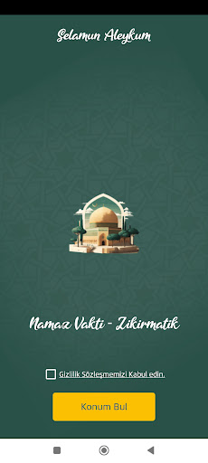 Android application Namaz Vakti - Zikirmatik screenshort