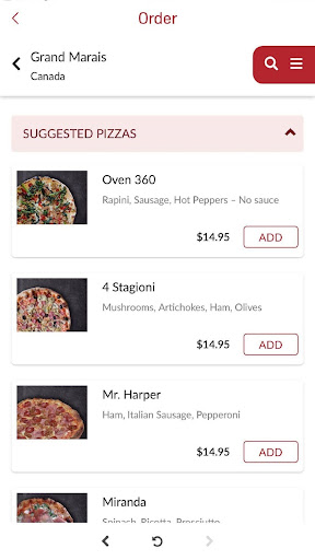 Oven 360 Canada Screen 3