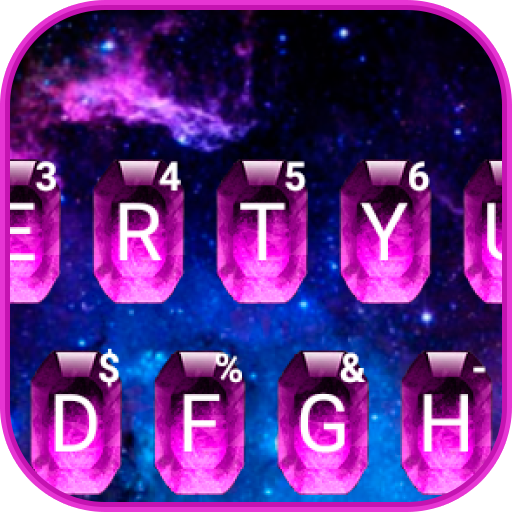 Pink Mystic Galaxy Theme logo