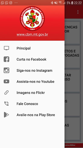 Bombeiros MT - Normas Técnicas Screen 2