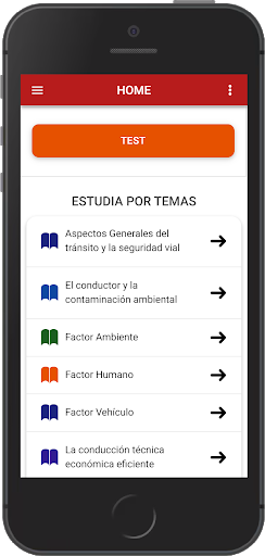 Android application Examen teórico Costa Rica 2024 screenshort