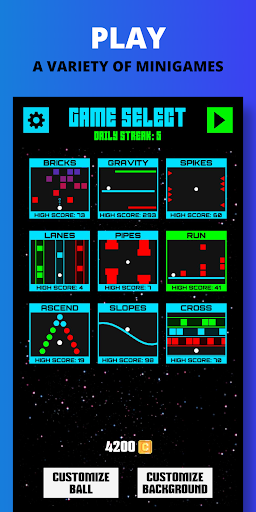 Android application Daily Ball screenshort