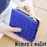 Women's wallet icon