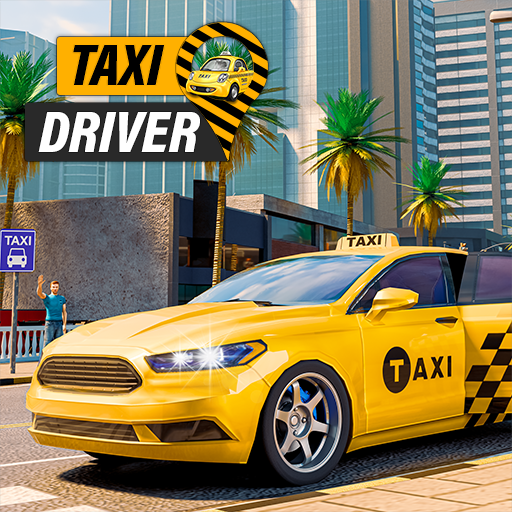 Taxi City Driver Taxi Sim 2023 logo