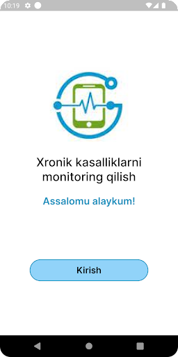 Android application Tibbiy Kundalik screenshort