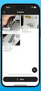 QR Scanner and Stock App