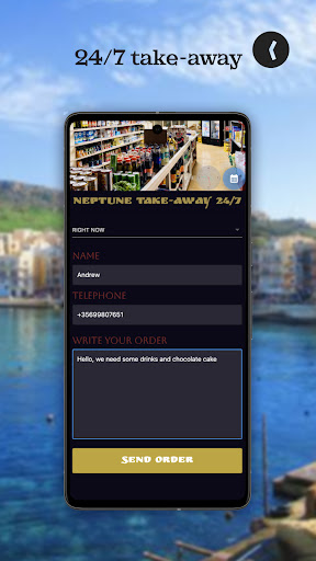 Neptune TakeAway Screen 2