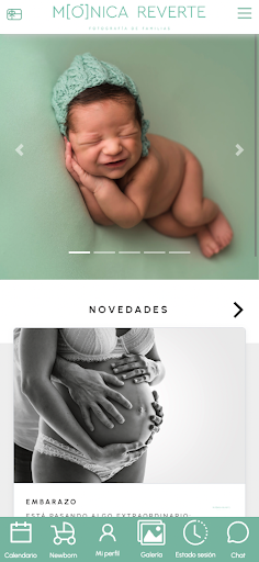 Android application MÓNICA REVERTE FOTOGRAFÍA screenshort