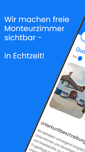 Android application zimmmer - Monteurzimmer finden screenshort