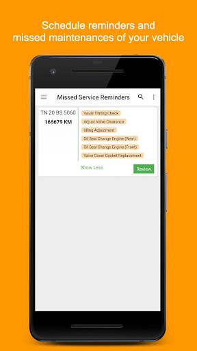 Service Tracker Screen 3