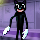 scary cartoon cat at an scp