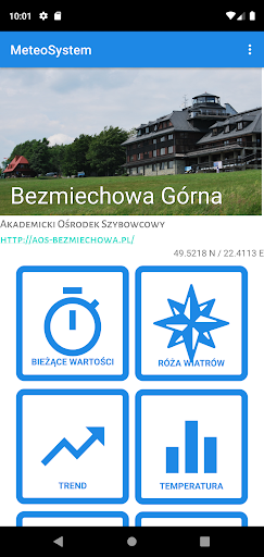 Meteo System Screen 2