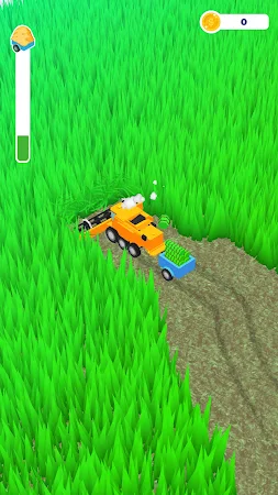 Game screenshot Комбайн: Косить траву на ферме hack