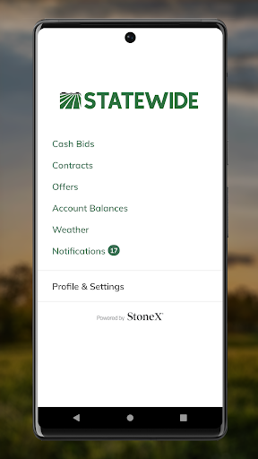 Aperçu de l'application