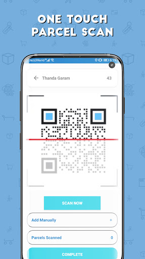 AHL Picker Rider App Screen 2