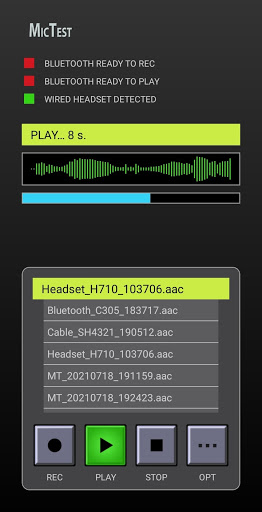 Mic Test Screen 2