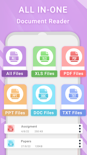 Android application All Document Reader screenshort