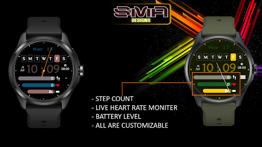 Modern Dashboard Watch Face 02 Screen 3