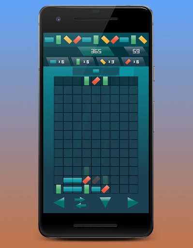 Android application T.Blocks: Puzzle Logic Game screenshort