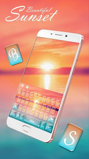 Sunset Holiday Seaside Keyboar Screen 2