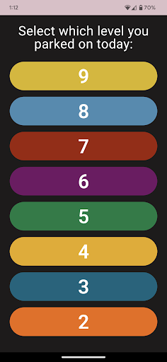 Android application AAPT Parking Saver screenshort