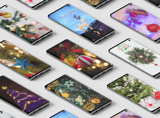 Android application Christmas Wallpapers 4K screenshort