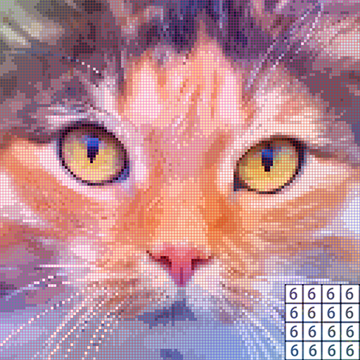 Pixel Art - Paint by Number logo