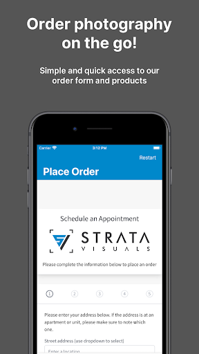Android application Strata Visuals screenshort