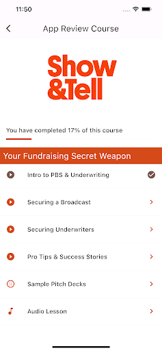 Show&Tell EDU Screen 2