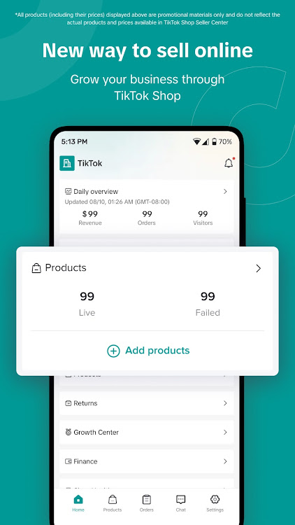 TikTok Shop Seller Center - 5.7.0 - (Android)